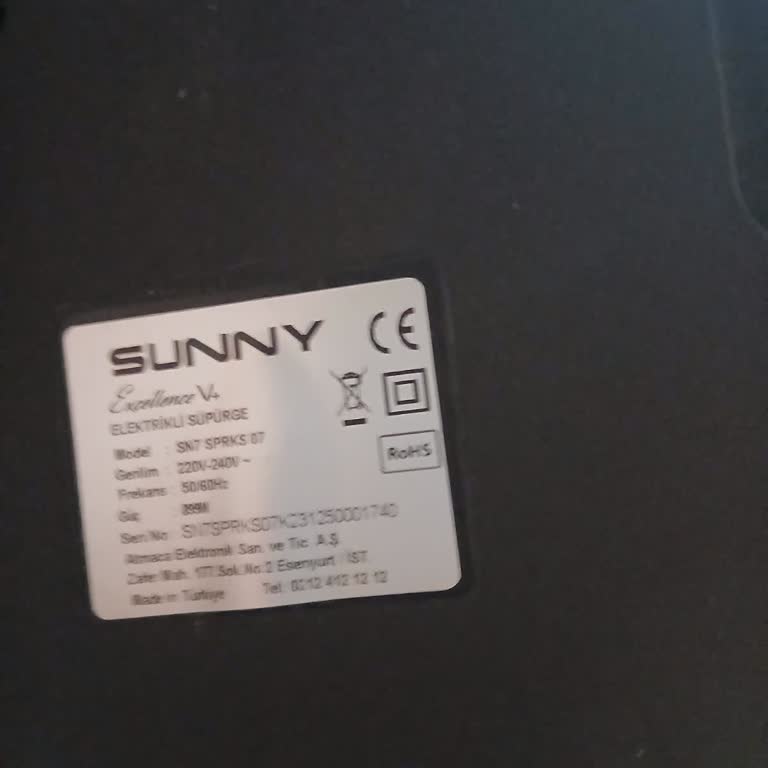 Sunny Satın Aldığım Elektrik Süpürgesi İçin Filtre Bulamıyorum, Mağdurum!
