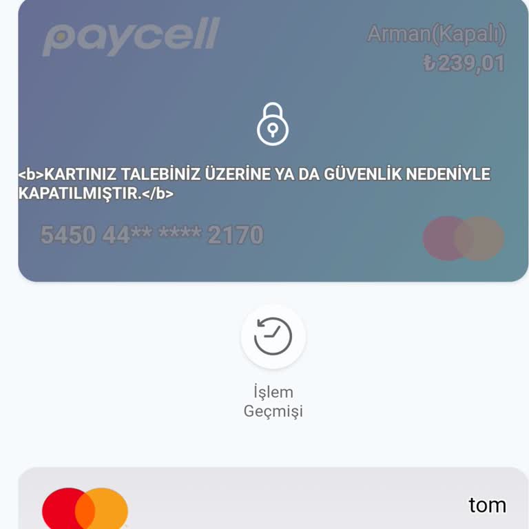 Kartlarım Aniden Kapandı, Bakiyeme Erişemiyorum!