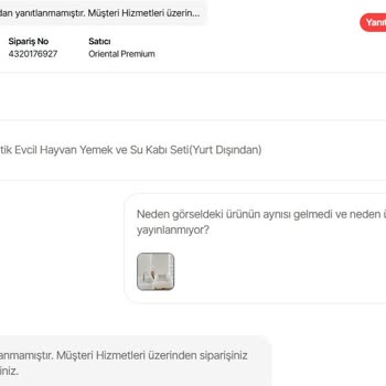 Yanıltıcı Ürün Gönderimi Ve Yorumların Yayınlanmaması Hakkında Şikayet