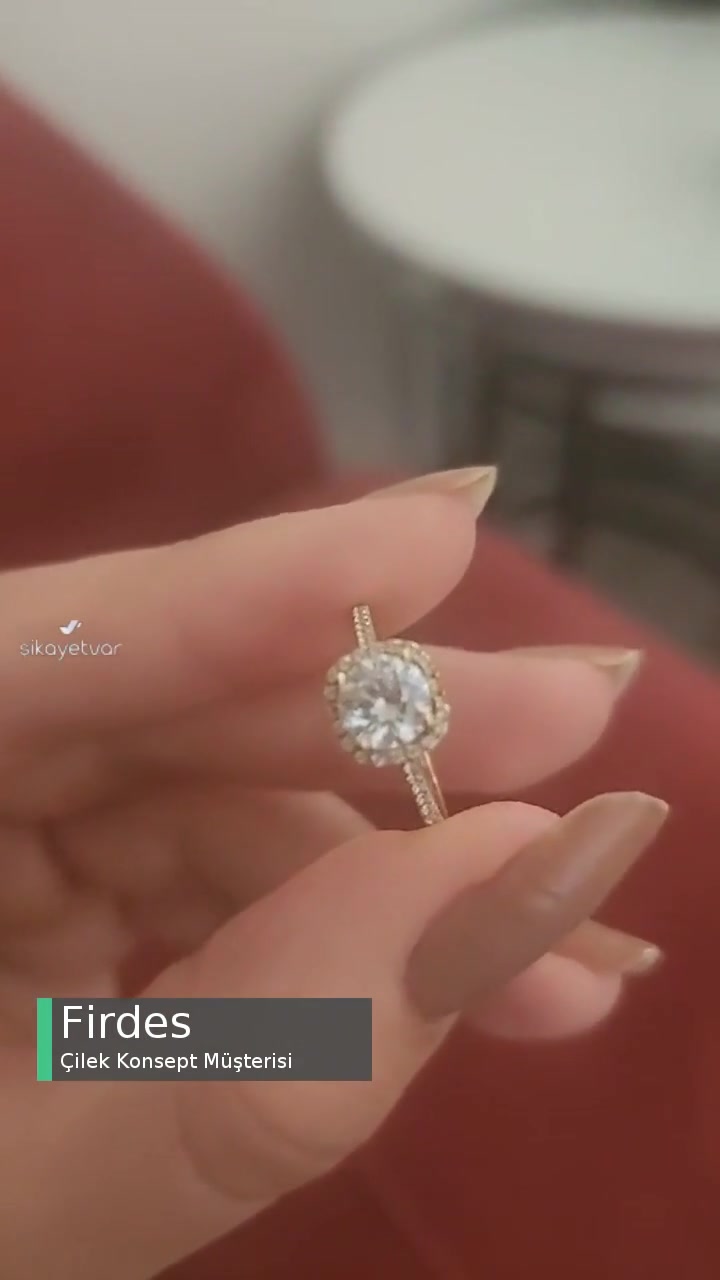 Çilek Konsept Yüzük Taşı Sürekli Düşüyor! videonun kapak resmi