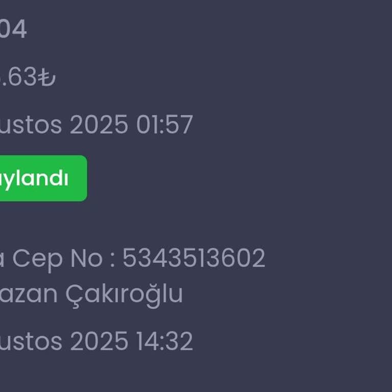 Para Transferi Onaylandı, Hesabıma Yatmadı!