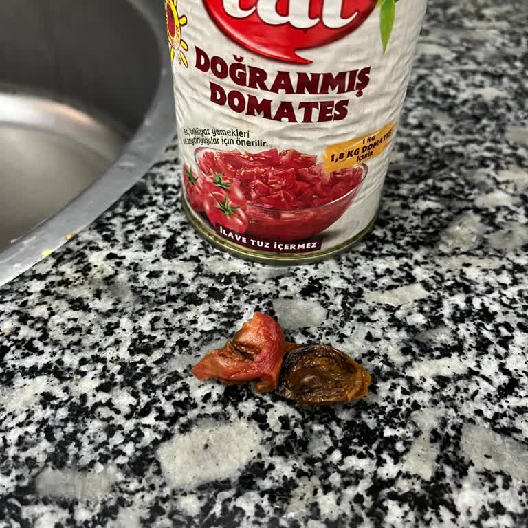 Tat Doğranmış Domateste Bozulmuş Parça Ve Müşteri Hizmetlerinden Yanıtsızlık