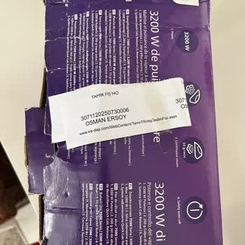 Sıfır Alınan Arızalı Ütünün Tamir Edilip Geri Gönderilmesi Ve İade Sorunu