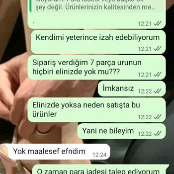 Eksik Ve Yanlış Ürün Gönderimi Sonrası Ücret İadesi Yapılmıyor