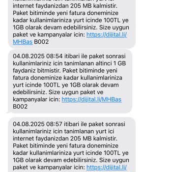 Turkcell'den Bilgim Dışında İnternet Paketi Tanımlaması Ve Mağduriyet
