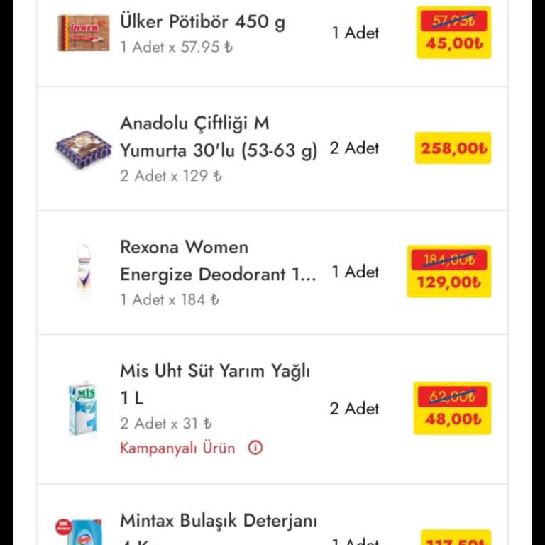 Cepte Şok Siparişimde Sürekli Eksik Ürün Teslimatı Ve Bilgilendirme Sorunu