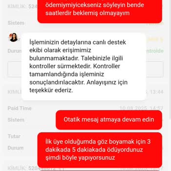 Casinoas Para Çekme Talebim Bir Gün Geçmesine Rağmen Hesabıma Yatırılmadı