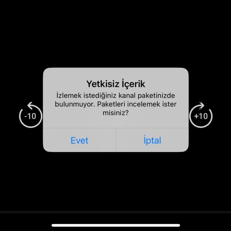 Süper Lig Maçlarını İzleyemiyorum, Sürekli Yetkisiz İçerik Hatası Alıyorum