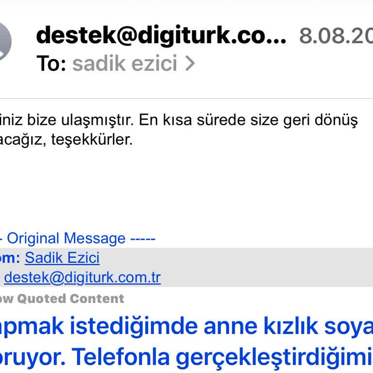 Telefon Numaram Tanımlanmadı, Digiturk Hesabıma Erişim Sağlayamıyorum