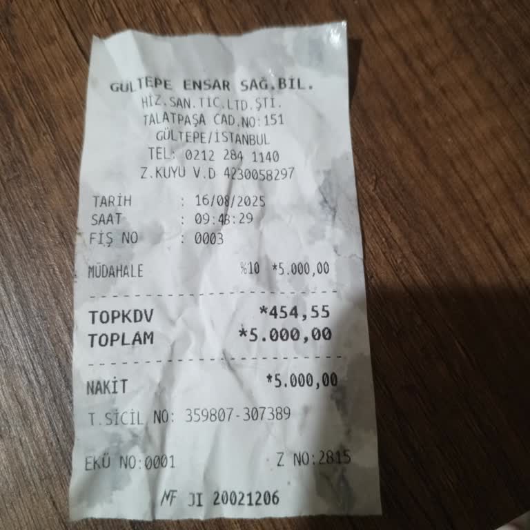 Endoskopi İşleminde Saygısız Ve Kaba Davranışa Maruz Kaldım