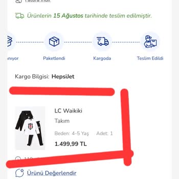 Satın Aldıktan Hemen Sonra İndirime Giren Ürün İçin Fiyat Farkı Talebim Karşılanmadı