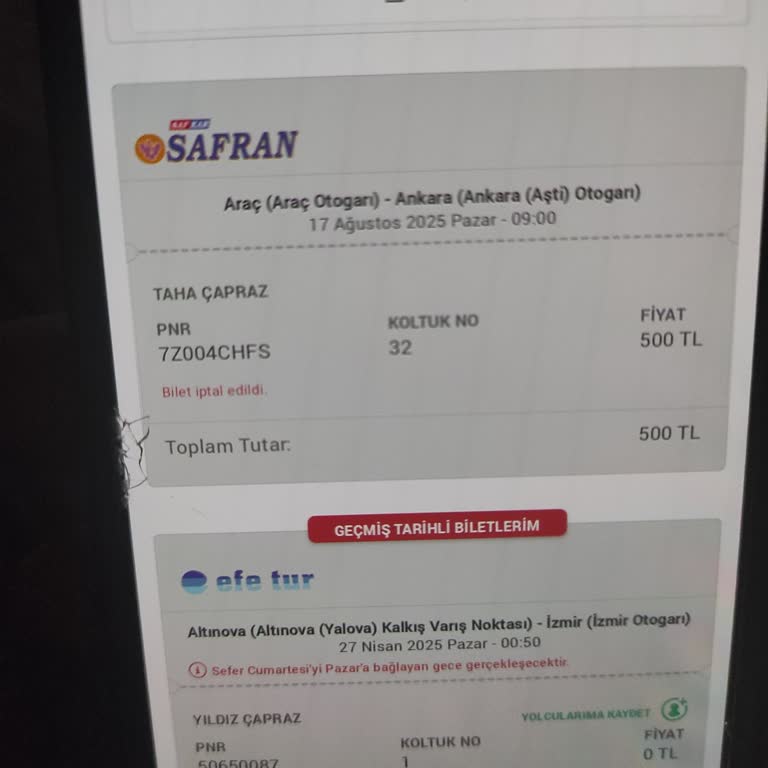 Bilet İptalinde Haksız Kesinti Ve Kupon Sorunu