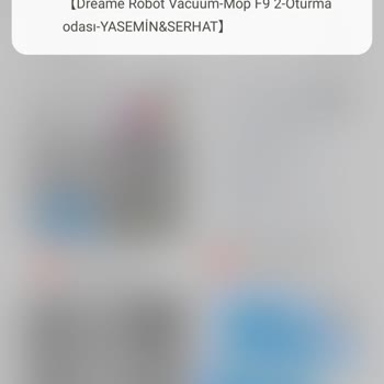 Dream F9 Robot Süpürge Şarj Sorunu Çözülemiyor, Değişim Veya İade Talebi