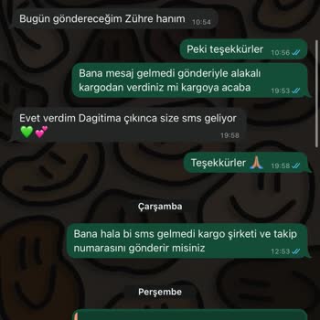 Siparişim Geç Ve Eksik Teslim Edildi İletişimde Büyük Sorun Yaşadım