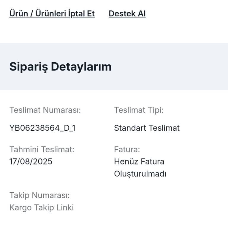 Sipariş Edilen Yatak Setinin Teslimatında Gecikme Ve Bilgi Eksikliği