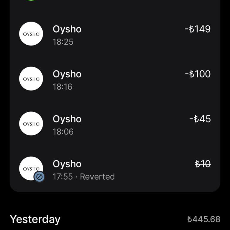 Bilgimiz Dışında Oysho Adına Hesabımızdan Para Çekildi