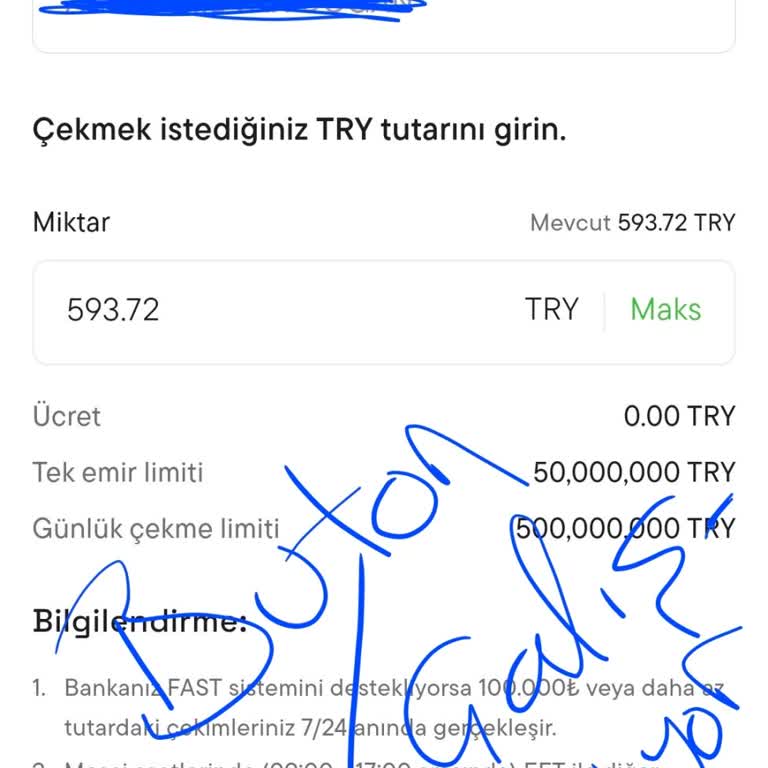 Cointr Uygulamasında Para Çekme Sorunu Ve Müşteri Hizmetlerine Ulaşılamıyor