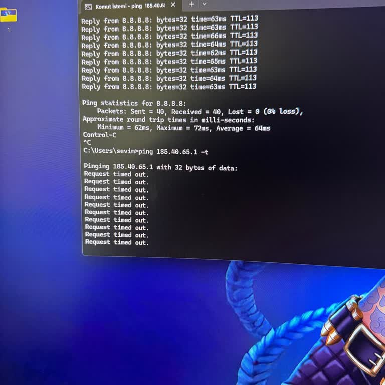 Kablo Net'te Sürekli Yüksek Ping Sorunu Ve Çözüm Alamama