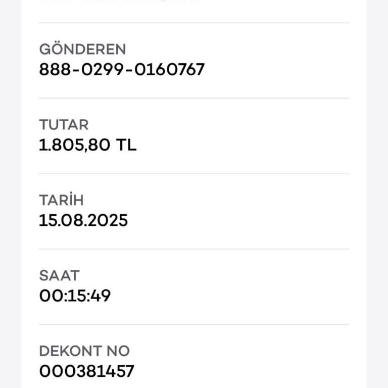 Onayım Olmadan Hesabımdan Prim Ödemesi Çekildi, İade Talep Ediyorum
