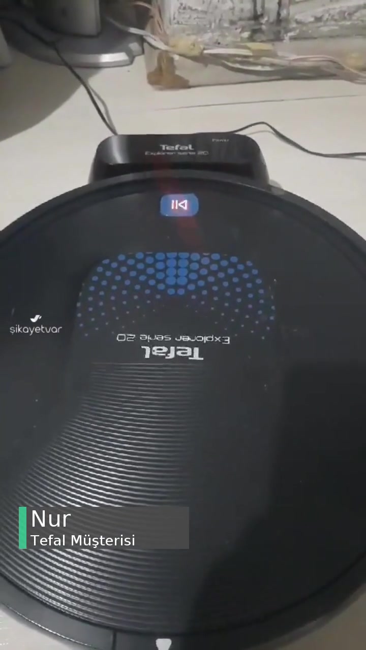 Tefal Robotumun Bataryasını Yeni Değiştirdim Şarja Takınca Işık Yanıyor! videonun kapak resmi