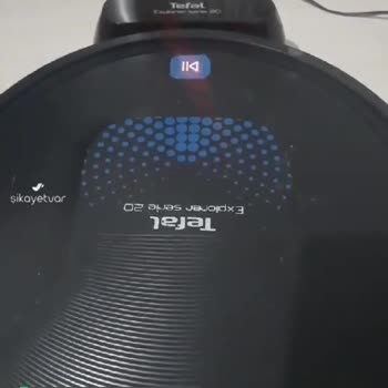 Tefal Robotumun Bataryasını Yeni Değiştirdim Şarja Takınca Işık Yanıyor!