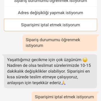 2 Saatte Gelmeyen Sipariş Ve Kaba Personel Mağduriyeti