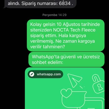 Bir Haftadır Teslim Edilmeyen Sipariş Ve Ciddi İletişimsizlik