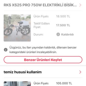 Letgo Üzerinden Aldığım Elektrikli Bisiklet Gönderilmedi, Satıcıya Ulaşılamıyor
