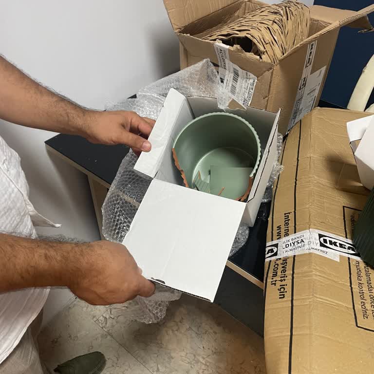 Kırık Gelen Saksı İçin Zorlayıcı İade Süreci