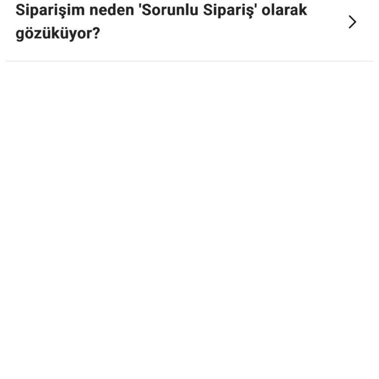 Ödeme Alındı, Sipariş İptal Edildi: Param İade Edilmiyor!