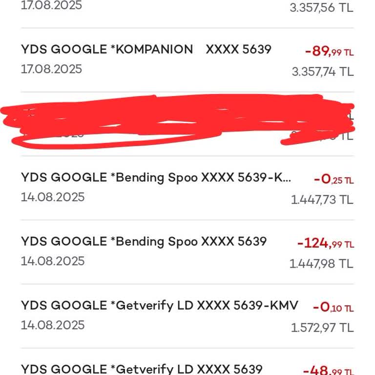 İzinsiz Kart İşlemleriyle Mağduriyet Yaşadım