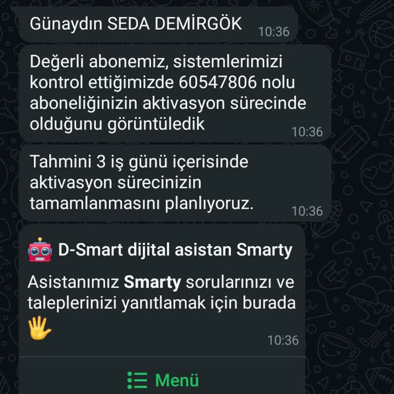 D-Smart İnternet Başvurumda 15 Gündür Kurulum Yapılmadı Muhatap Bulamıyorum
