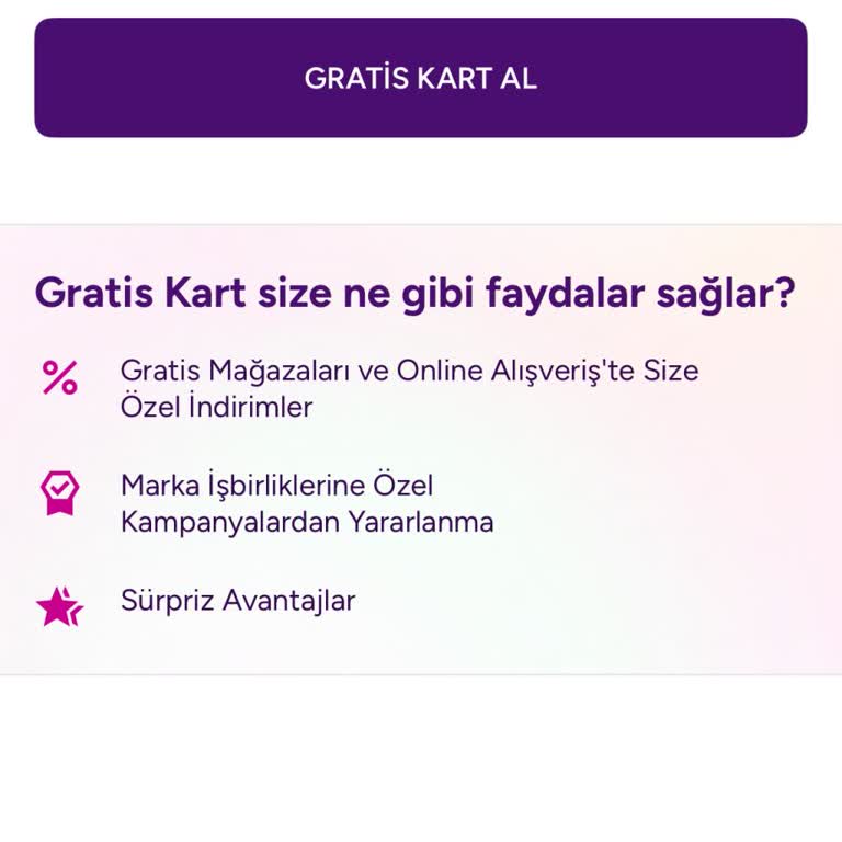 Gratis Uygulamasında Kart Aktivasyon Sorunu Çözülmüyor