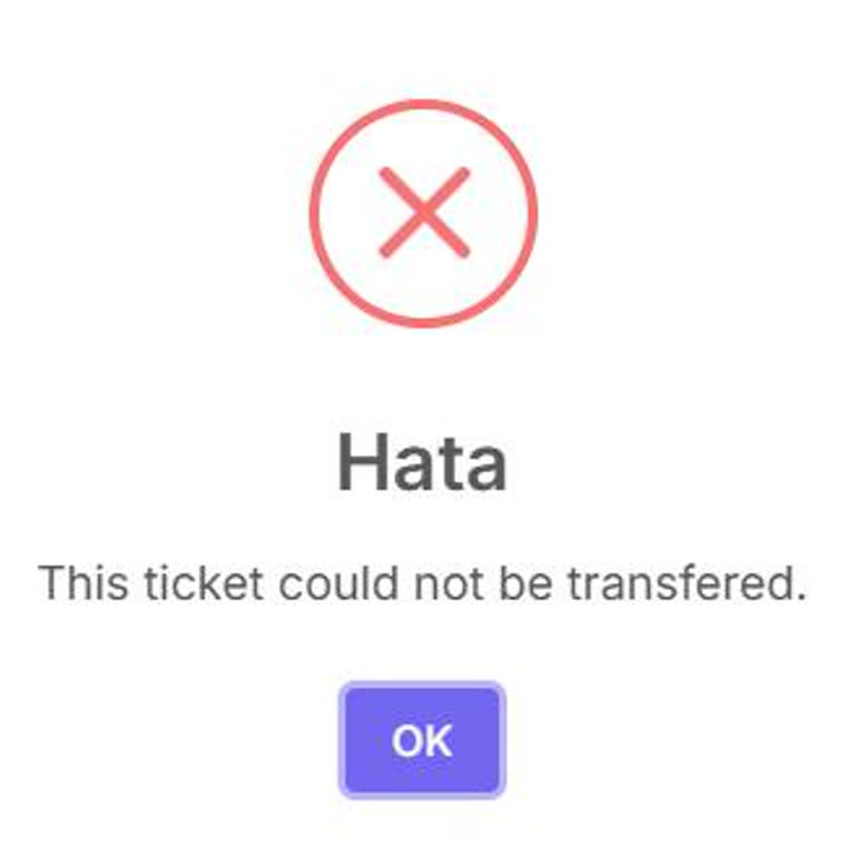 Bilet Transferi Yapılamıyor, Müşteri Hizmetlerine Ulaşılamıyor