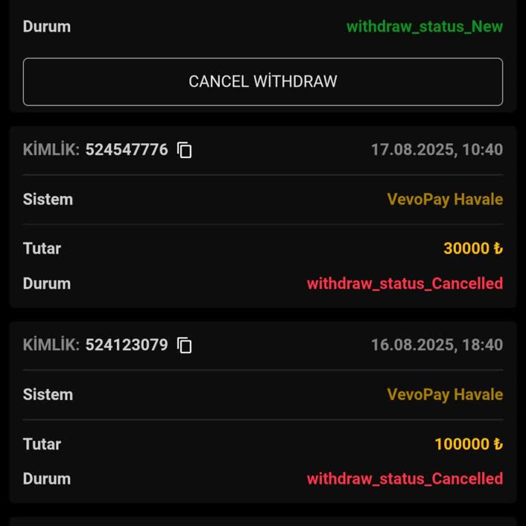Kazancım Ödenmiyor: Cloverbet'te Çekim Talebim Sürekli Reddediliyor