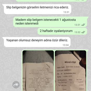 Satın Alınan Ürün Teslim Edilmedi, Ücret İadesi Yapılmıyor