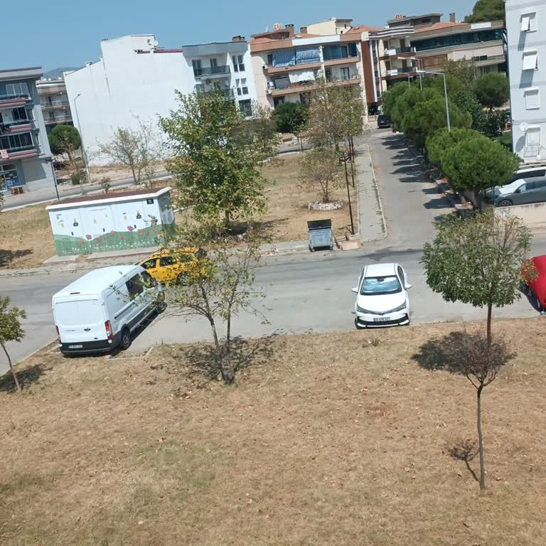 Mahalle Parkındaki Ağaçlar Susuzluktan Kuruyor!