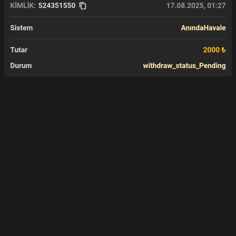 Wbahis Para Çekme Talebimde Gecikme Ve Yetersiz Müşteri Desteği