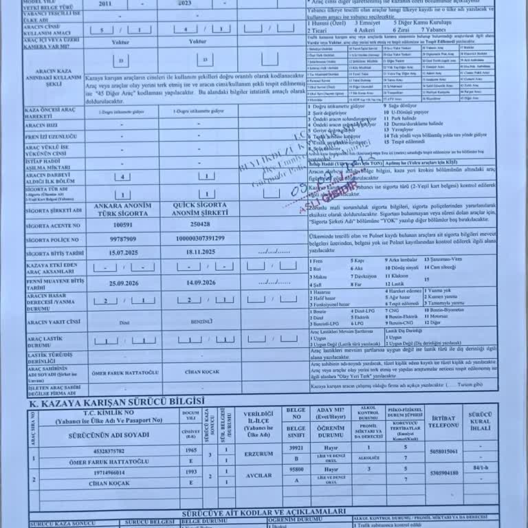 İki Aydır Sigorta Hasarımı Çözmüyor Eksper Bekliyorum