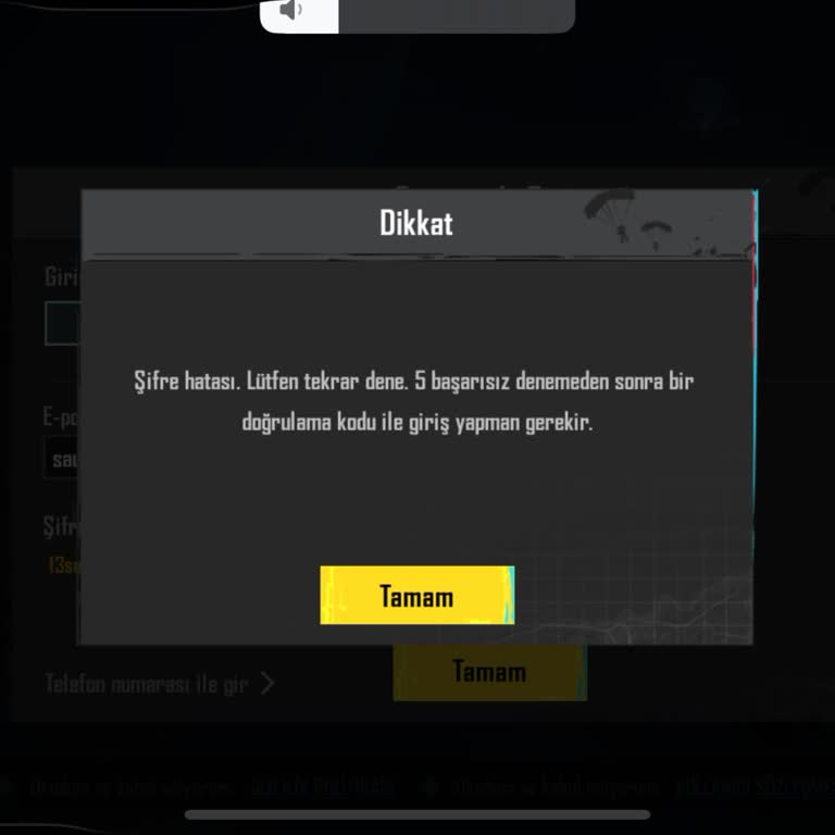 Hesap Diyarım Çalışan Bir Hesap Verilmesini veya Ücret İadesi Yapılmasını Talep Ediyorum