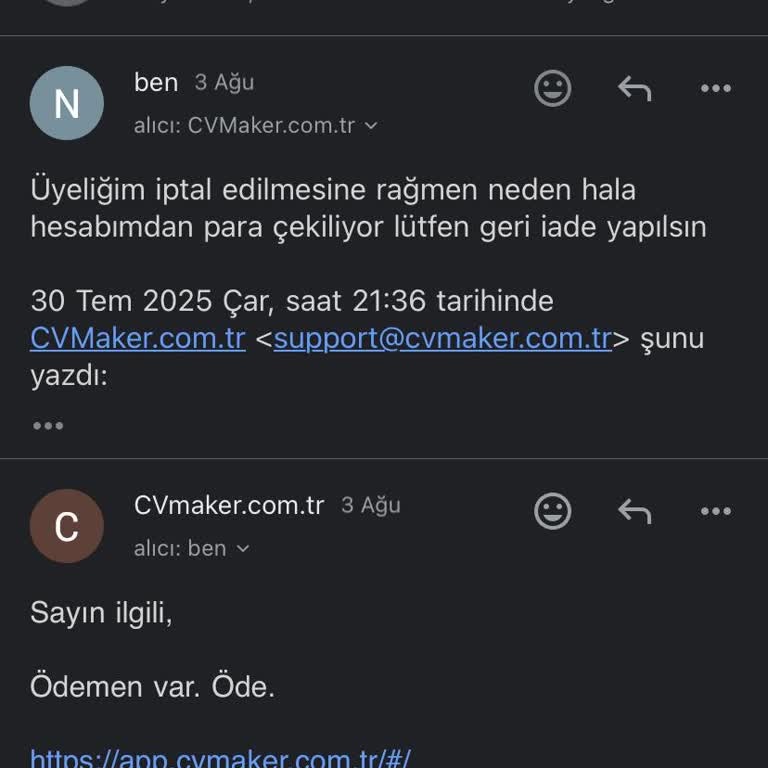 İptal Edilen Üyelikten Haksız Para Çekildi, İade Talep Ediyorum