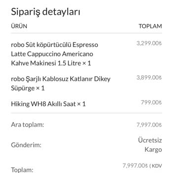 Dikey Süpürge Eksik Pil Ve İletişimsizlik Sorunu Mağduriyeti