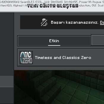 Google Play Minecraft Modu Mobilde Çalışmıyor: Silahlar Oyunda Gözükmüyor