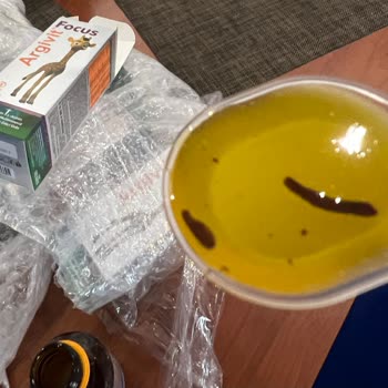I Found Dark Residues in Argivit Focus Syrup I Bought From zadturkey.site