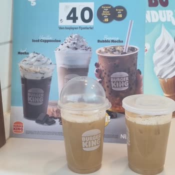 Burger King Tatvan Şubesinde Eksik Malzemeyle Yanıltıcı İced Latte Deneyimi