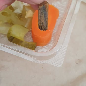 Siparişim Soğuk Ve Eksik Geldi, Turşudan Odun Parçası Çıktı