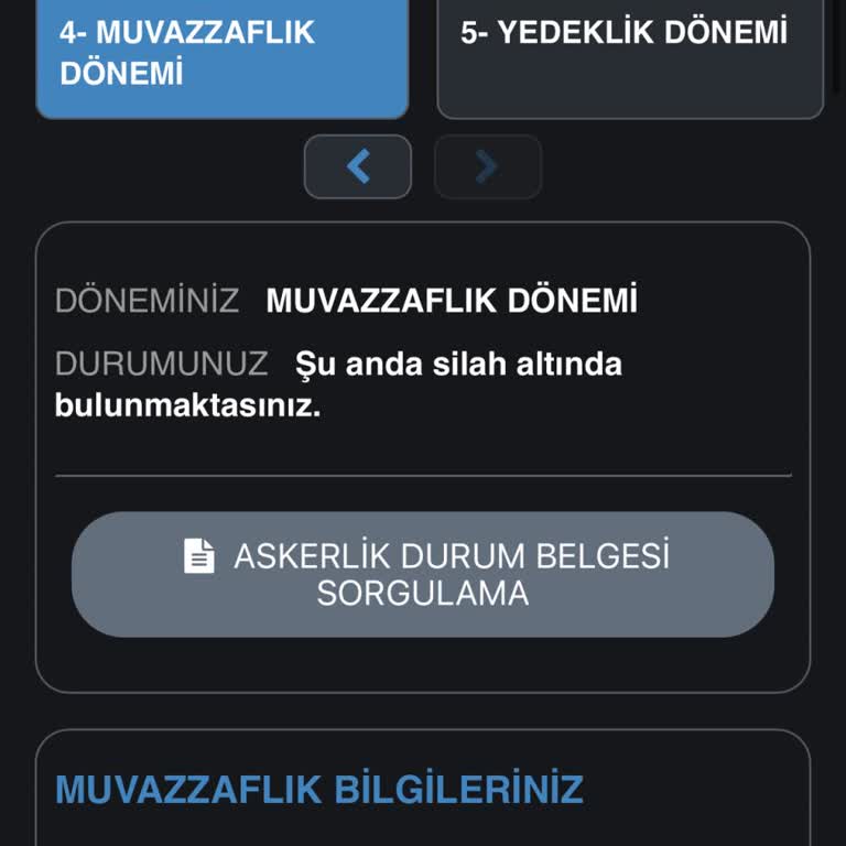 E-Devlet | Turkiye.gov.tr Terhis Sonrası Askerlik Durumum Güncellenmedi