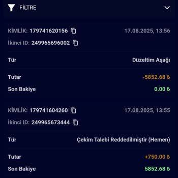 Hesabımda Olmayan Bir Kural İhlali Gerekçesiyle Param Silindi