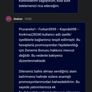 Hesabımda Olmayan Bir Kural İhlali Gerekçesiyle Param Silindi