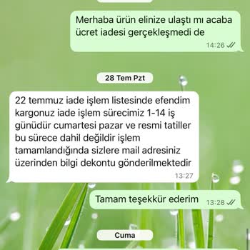 İade Ücreti Bir Aydır Yatmadı, Mağduriyetim Sürüyor